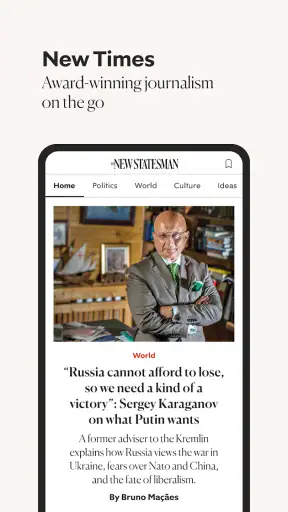 The New Statesman screenshot