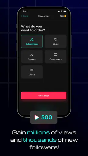 TickViral Gain Likes Followers screenshot