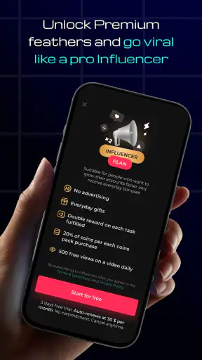 TickViral Gain Likes Followers screenshot