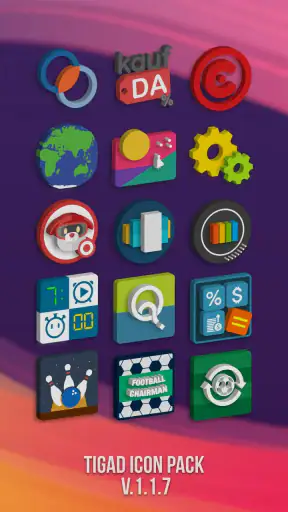Tigad Pro Icon Pack screenshot