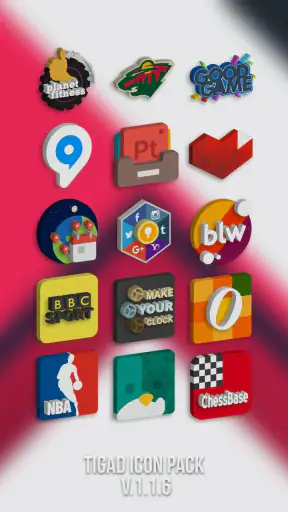 Tigad Pro Icon Pack screenshot