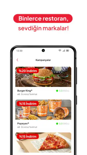 Tıkla Gelsin® - Yemek Siparişi screenshot