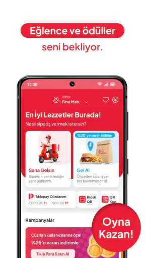 Tıkla Gelsin® - Yemek Siparişi screenshot