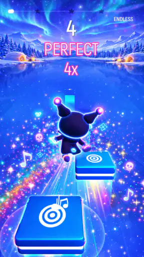Tiles Dance Gugu Gaga Penguin screenshot