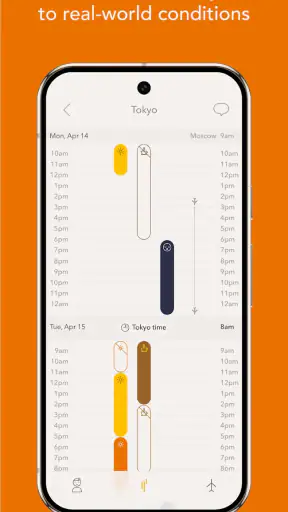 Timeshifter® Jet Lag screenshot