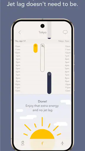 Timeshifter® Jet Lag screenshot