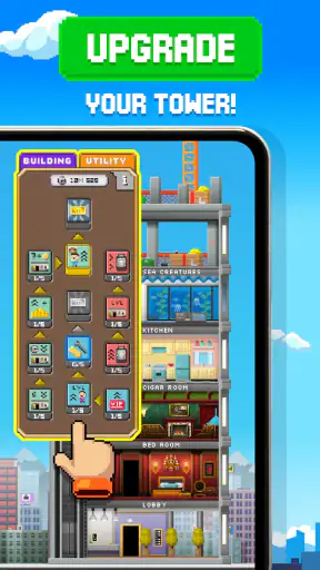 Tiny Tower: Tap Idle Evolution screenshot