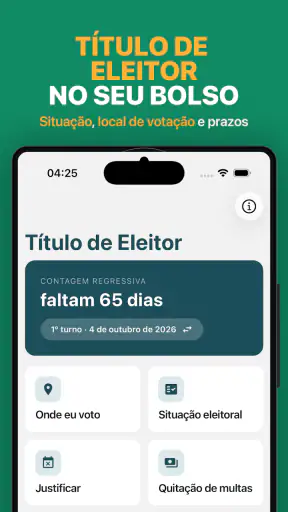 Título de Eleitor Digital screenshot