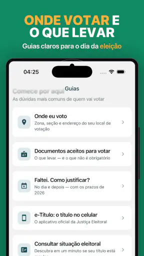 Título de Eleitor Digital screenshot