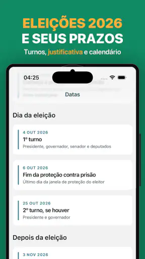 Título de Eleitor Digital screenshot