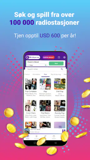 Tjen penger og få belønninger screenshot