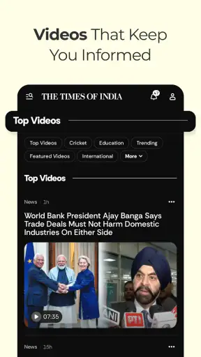TOI English News, Daily ePaper screenshot