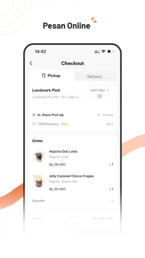 TOMORO COFFEE screenshot