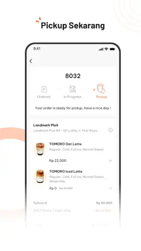 TOMORO COFFEE screenshot
