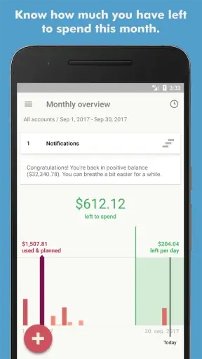 Toshl Finance - budget manager screenshot