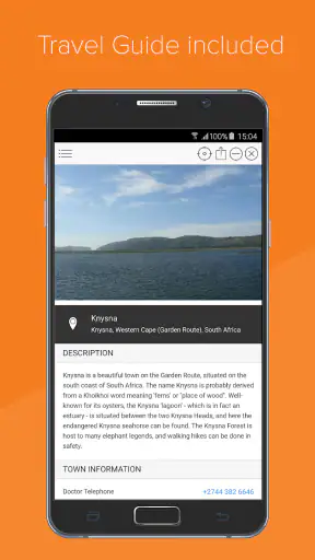 Tracks4Africa Guide screenshot