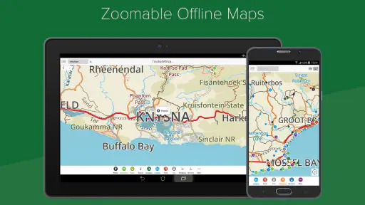 Tracks4Africa Guide screenshot