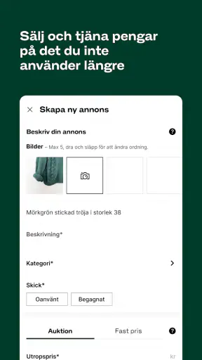 Tradera – køb og sælg screenshot