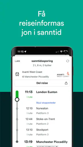 Trainline: Togreiser i Europa screenshot