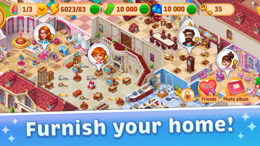 Travel Merge Family－Puslespill screenshot