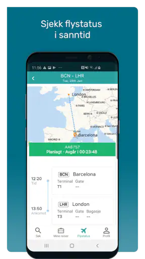 Travellink: Billige Flyreiser screenshot