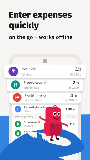 TravelSpend: Travel Budget App screenshot