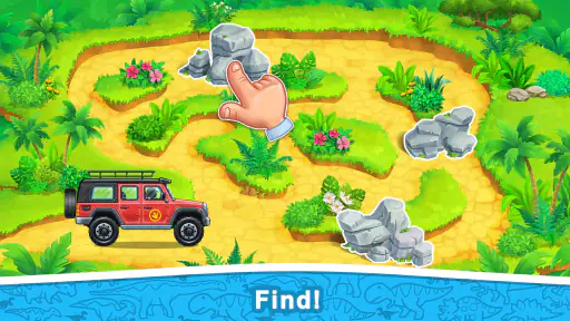 Truck, Dinosaur Games for Kids screenshot