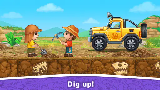 Truck, Dinosaur Games for Kids screenshot