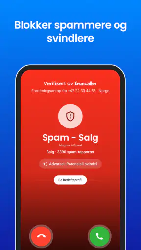 Truecaller: Se hvem som ringer screenshot