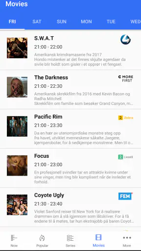 TVGuiden screenshot