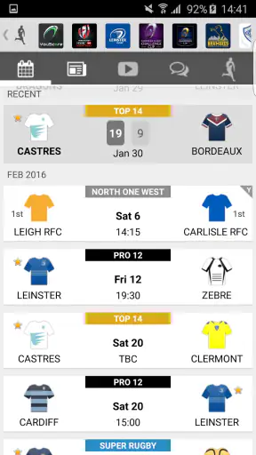 Ultimate Rugby screenshot