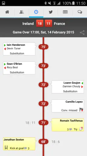 Ultimate Rugby screenshot