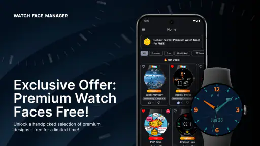 Urskiver for Wear OS screenshot