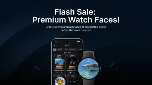Urskiver for Wear OS screenshot