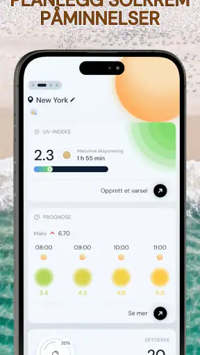 UV-indeks - Tan Widget screenshot