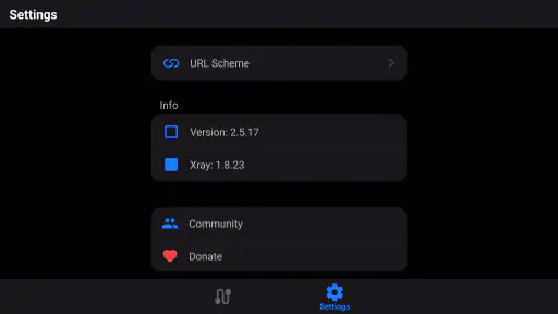 v2RayTun screenshot