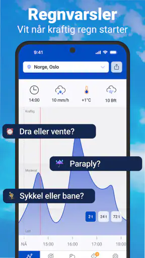 Vær & Radar med Regnradar screenshot