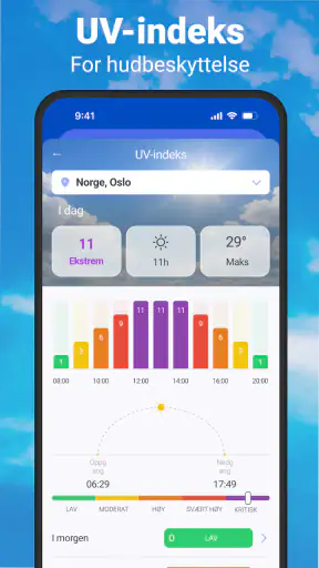 Vær & Radar med Regnradar screenshot