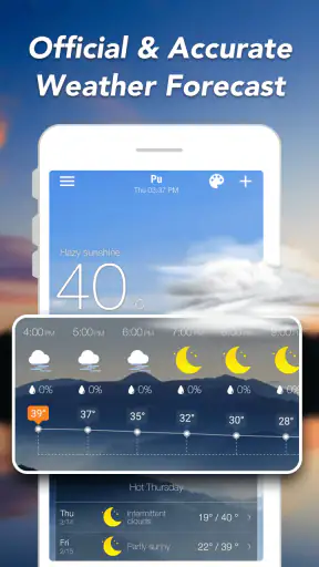 Værmelding & Widgets & Radar screenshot