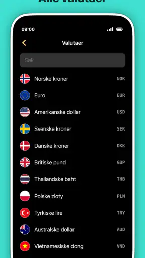 Valutakalkulator Neo screenshot