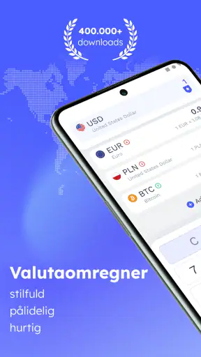 Valutaomregner - Valutakurser screenshot