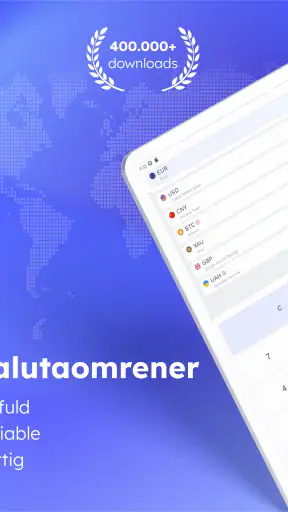 Valutaomregner - Valutakurser screenshot