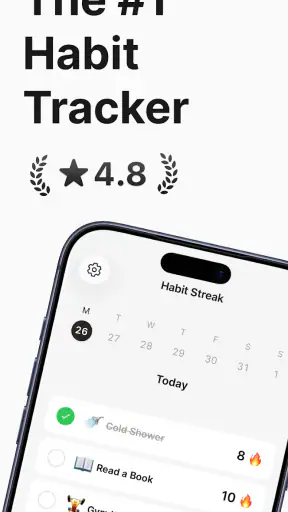Vanesporer: Habit Streak screenshot