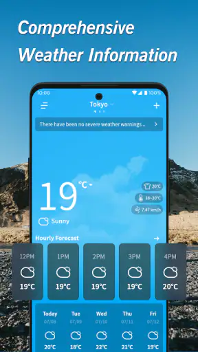 Varmt vær screenshot