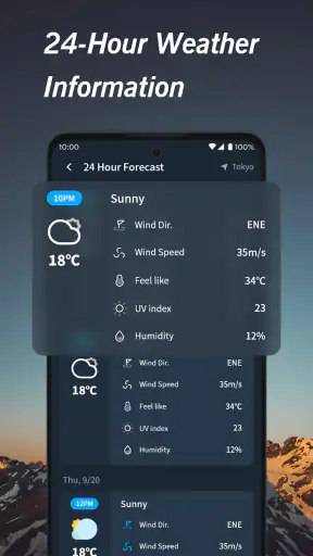 Varmt vær screenshot