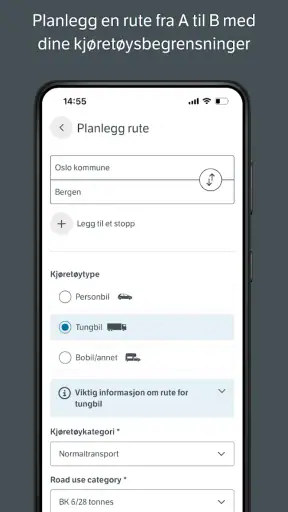 Vegvesen trafikk screenshot