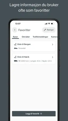 Vegvesen trafikk screenshot