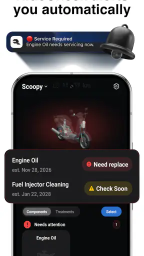 Vehicle Maintenance: RideCheck screenshot