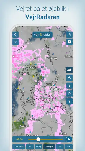 Vejr & Radar med RegnRadar screenshot