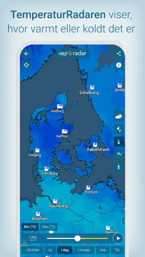 Vejr & Radar med RegnRadar screenshot